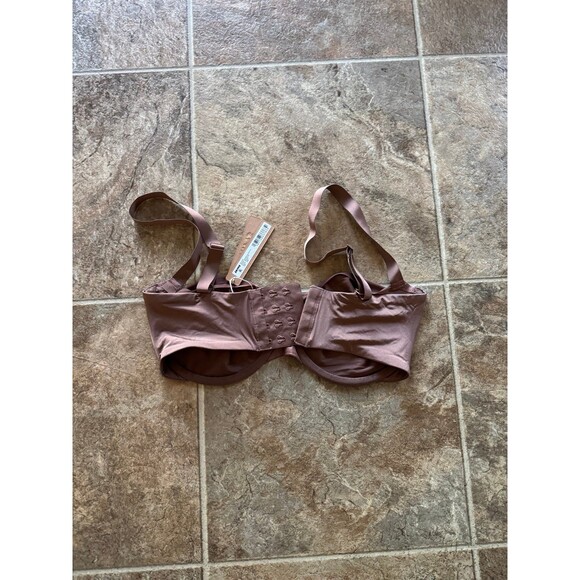 Skims No Show Unlined Balconette Bra Jasper Size 34DD - Picture 9 of 10